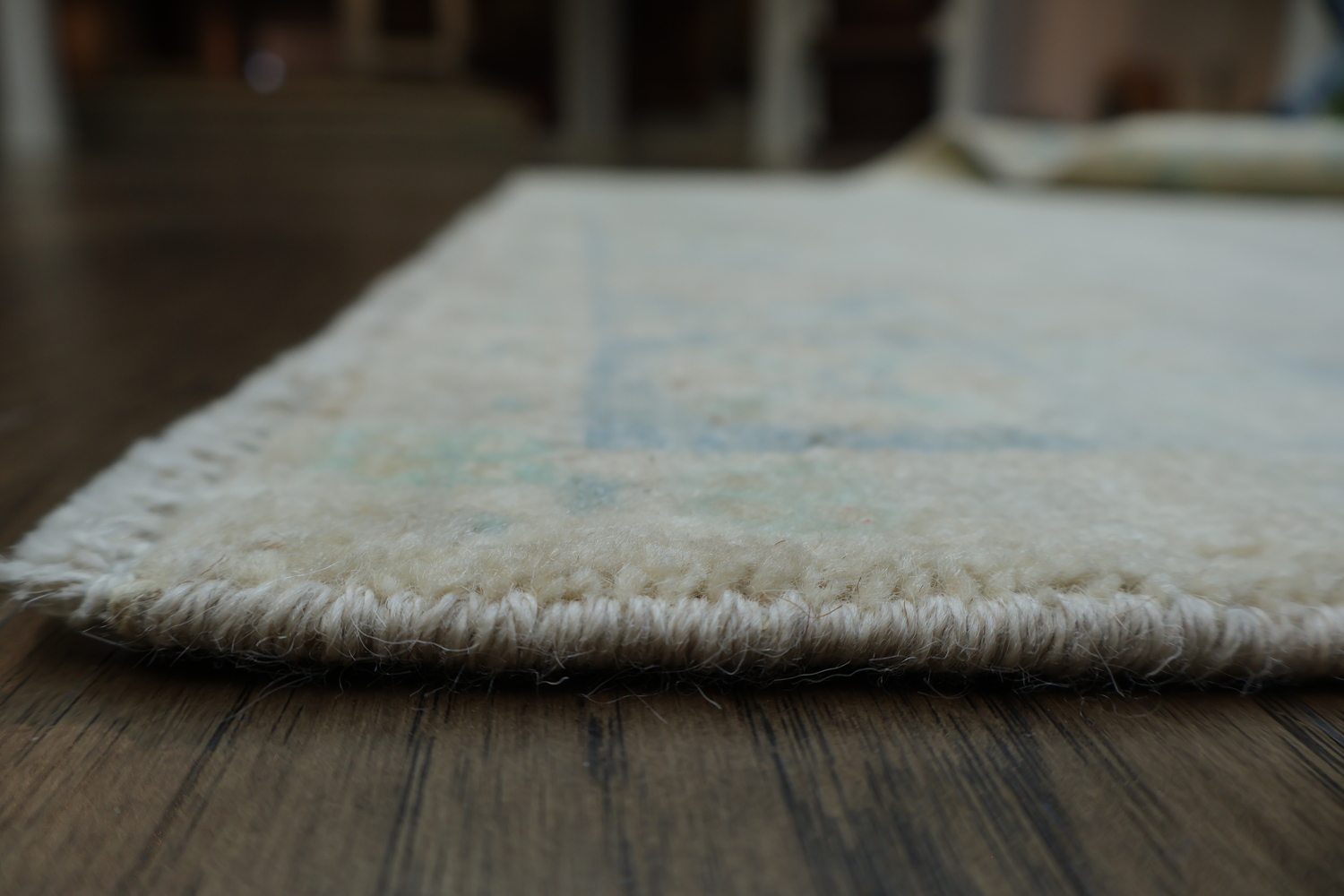 Vegetable Dye Art Deco Oriental Area Rug 4x5