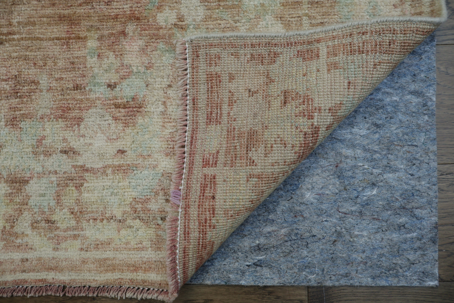 Vegetable Dye Art Deco Oriental Area Rug 4x5