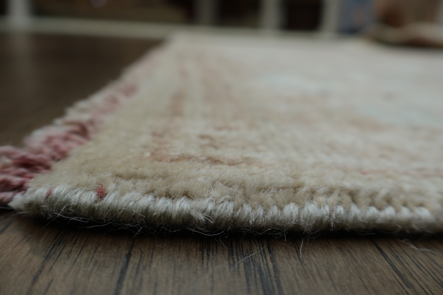 Vegetable Dye Art Deco Oriental Area Rug 4x5