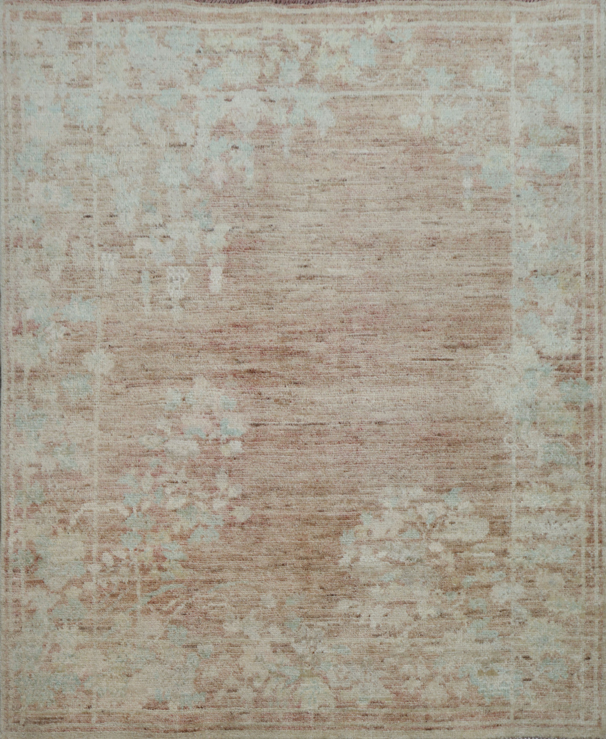 Vegetable Dye Art Deco Oriental Area Rug 4x5