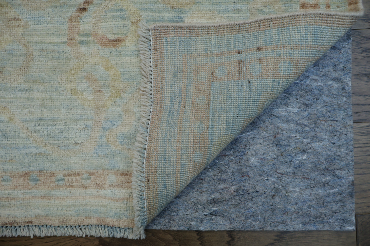 Vegetable Dye Art Deco Oriental Area Rug 4x5