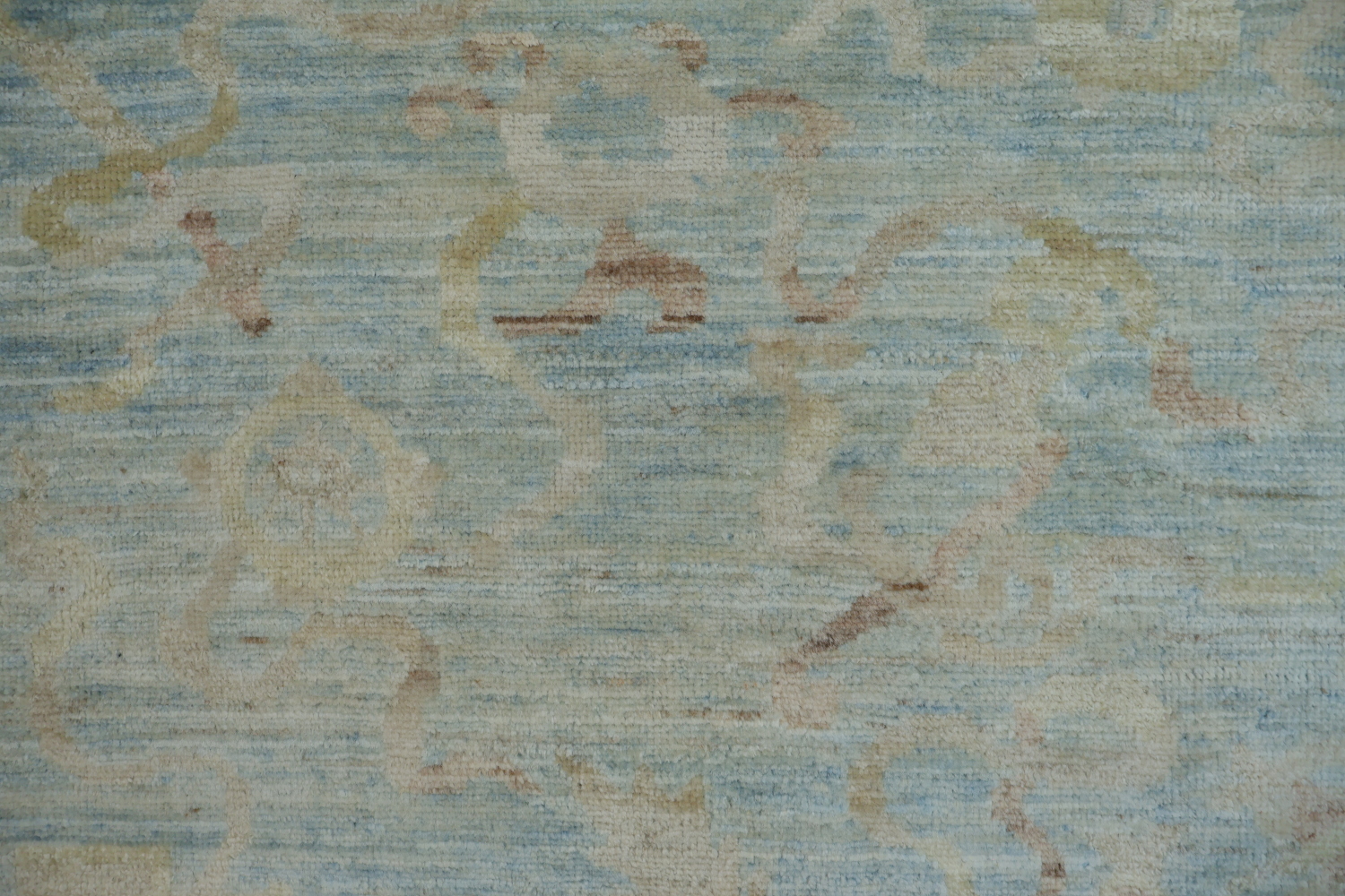 Vegetable Dye Art Deco Oriental Area Rug 4x5