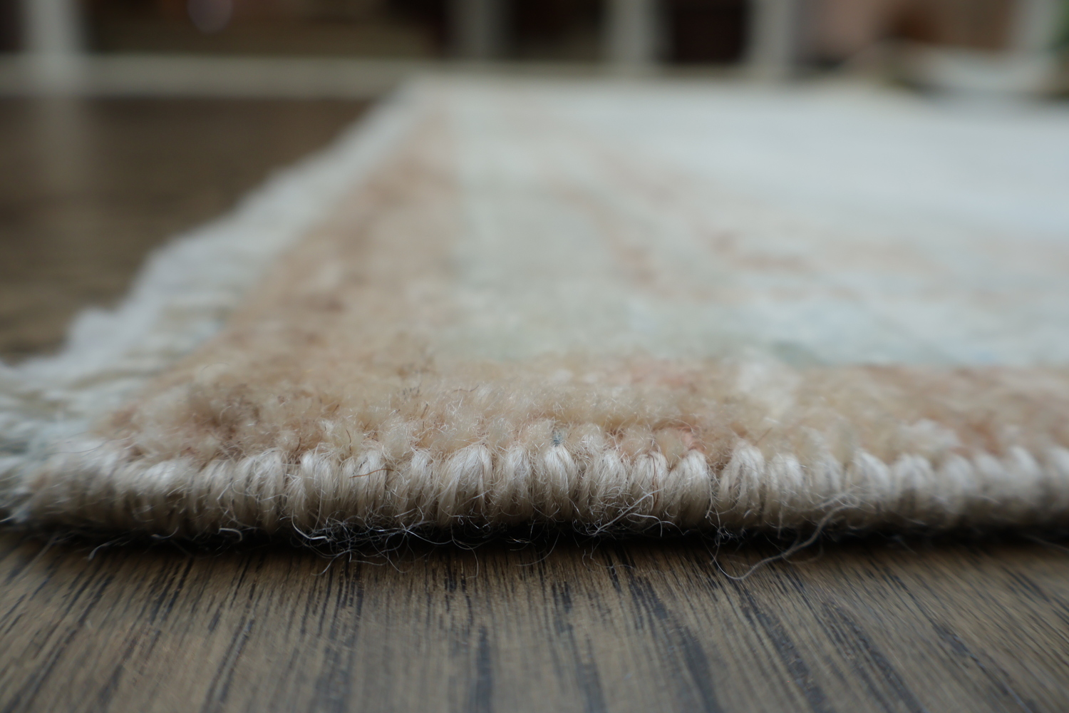 Vegetable Dye Art Deco Oriental Area Rug 4x5