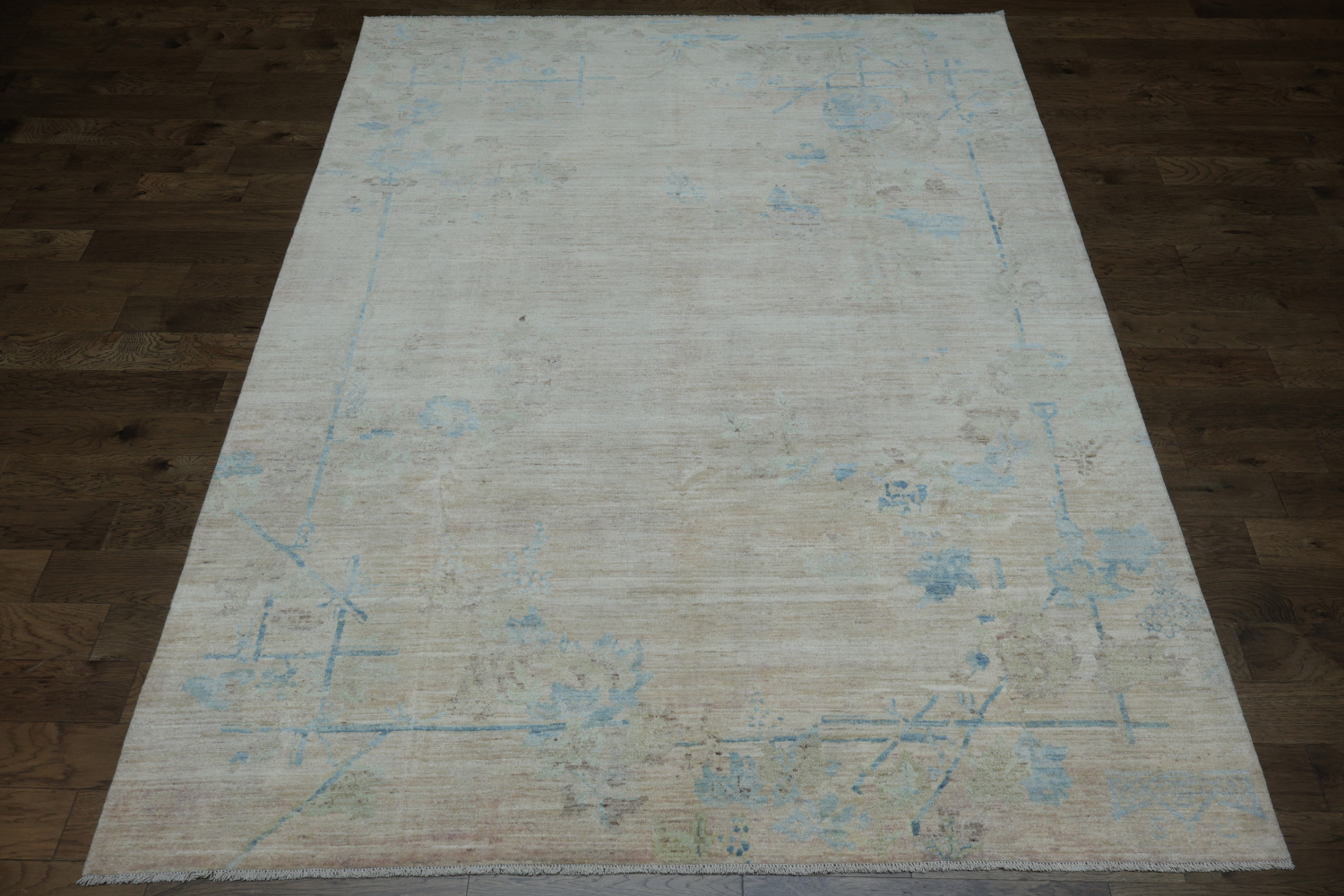 Vegetable Dye Oushak Oriental Area Rug 9x12