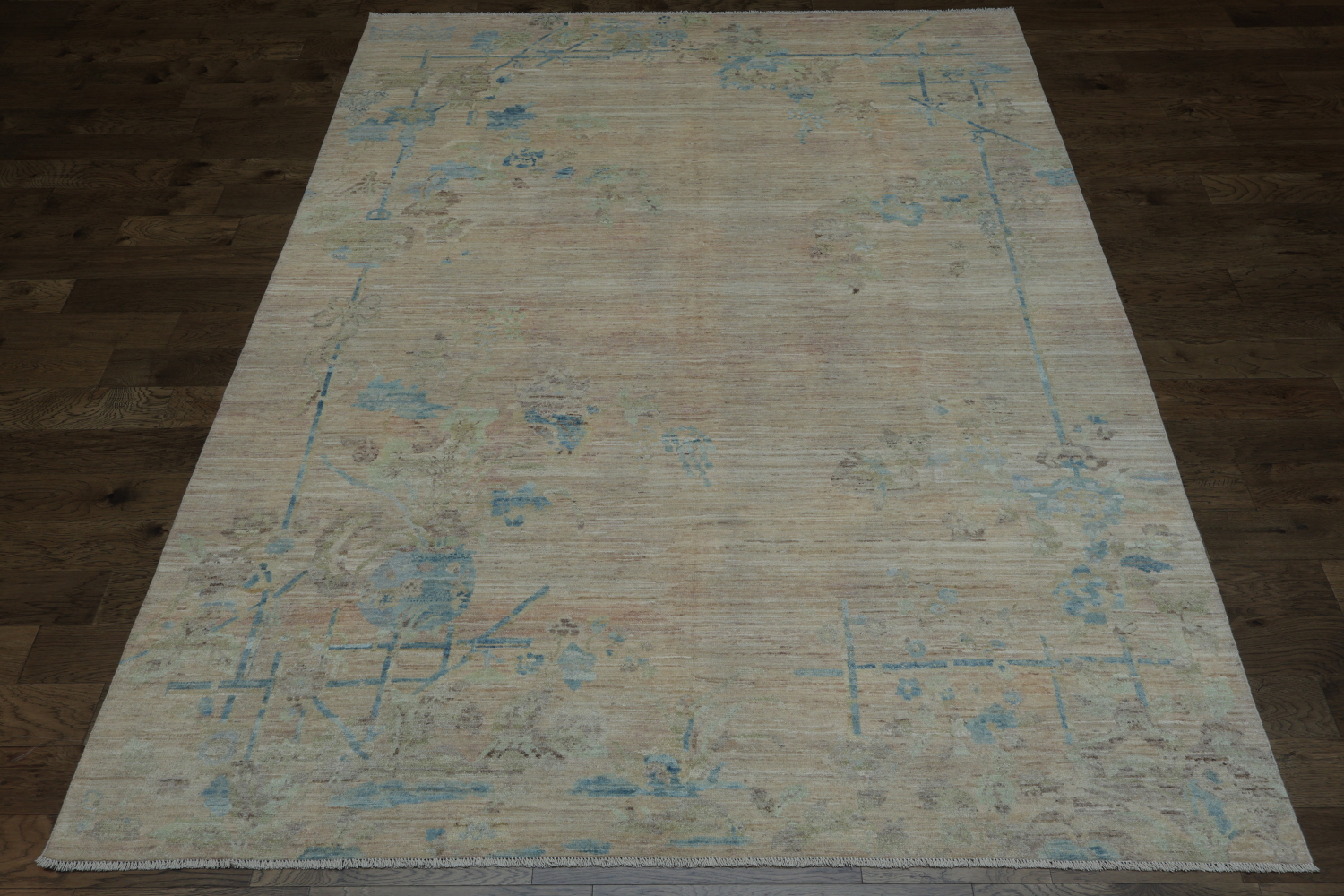 Vegetable Dye Oushak Oriental Area Rug 9x12