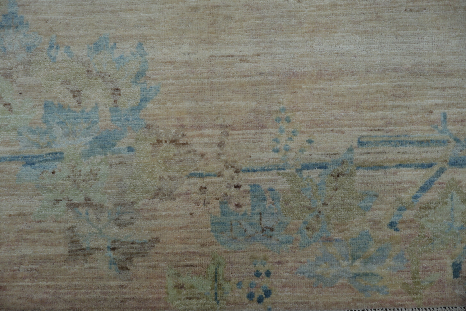 Vegetable Dye Oushak Oriental Area Rug 9x12