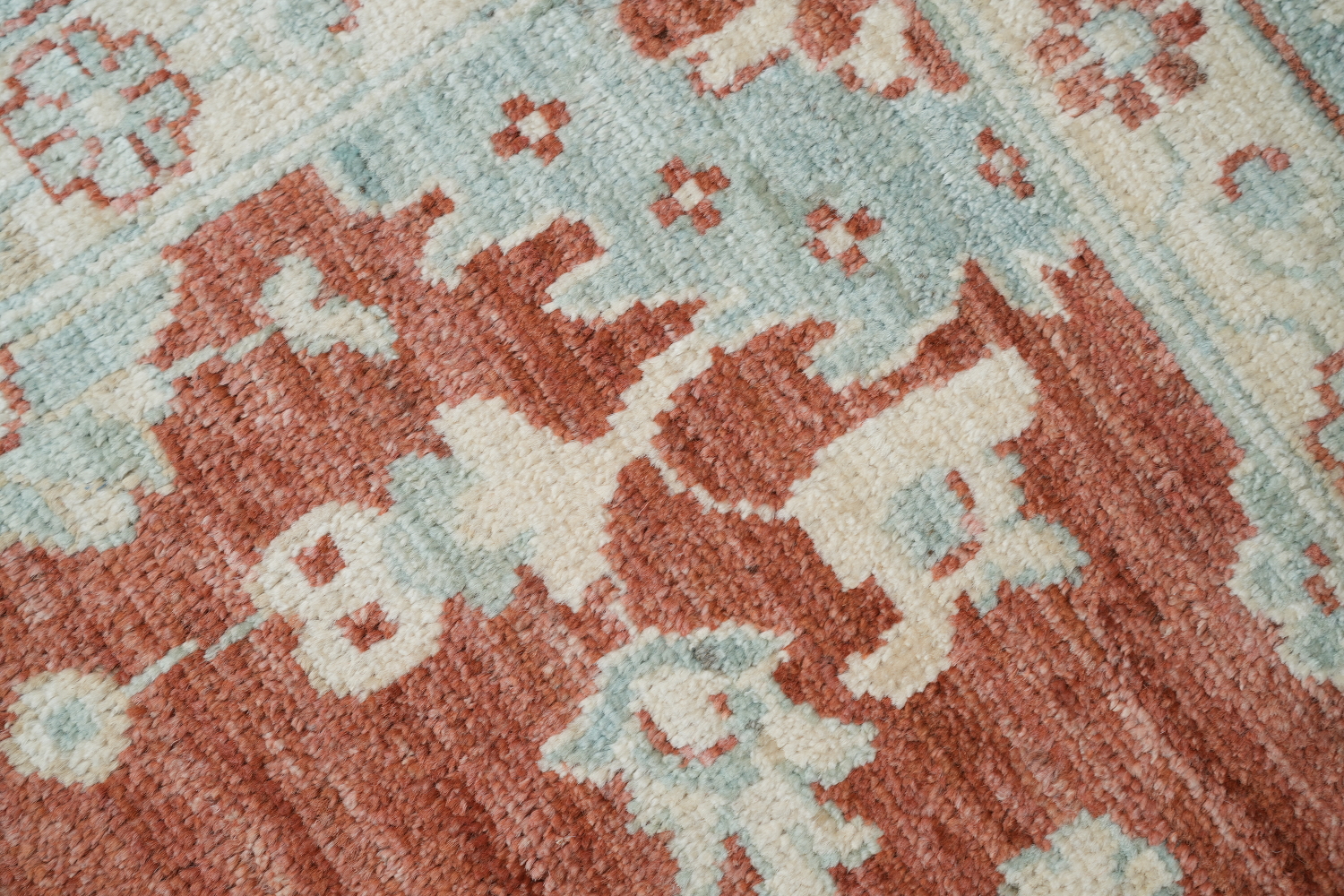 Vegetable Dye Oushak Oriental Area Rug 9x12