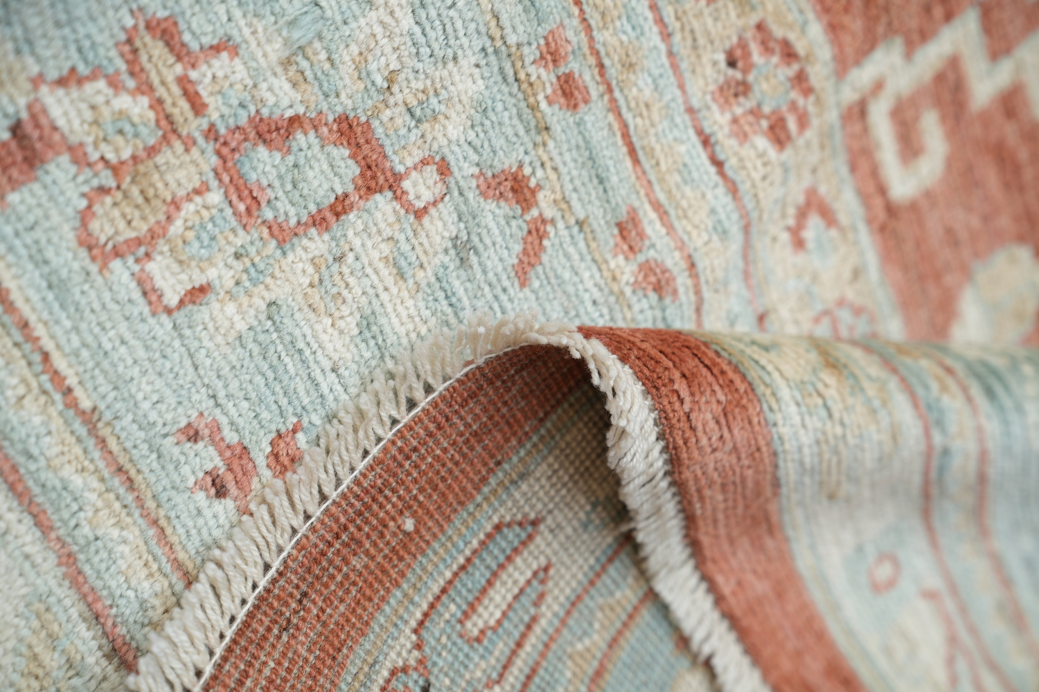 Vegetable Dye Oushak Oriental Area Rug 9x12