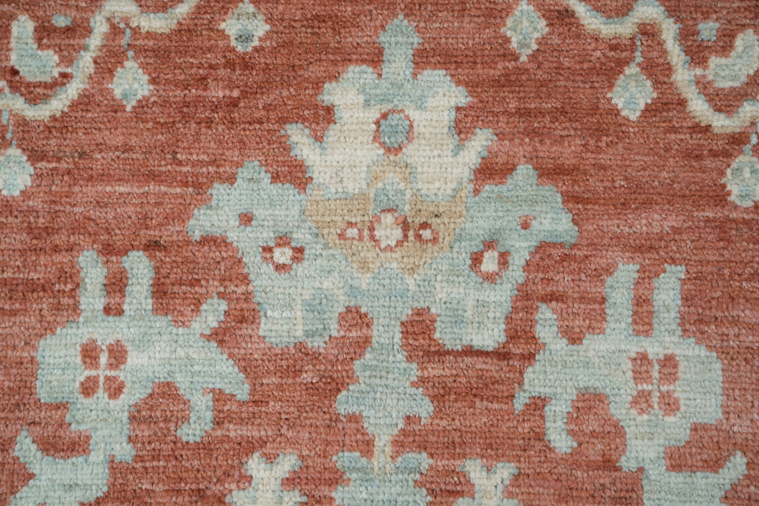 Vegetable Dye Oushak Oriental Area Rug 9x12