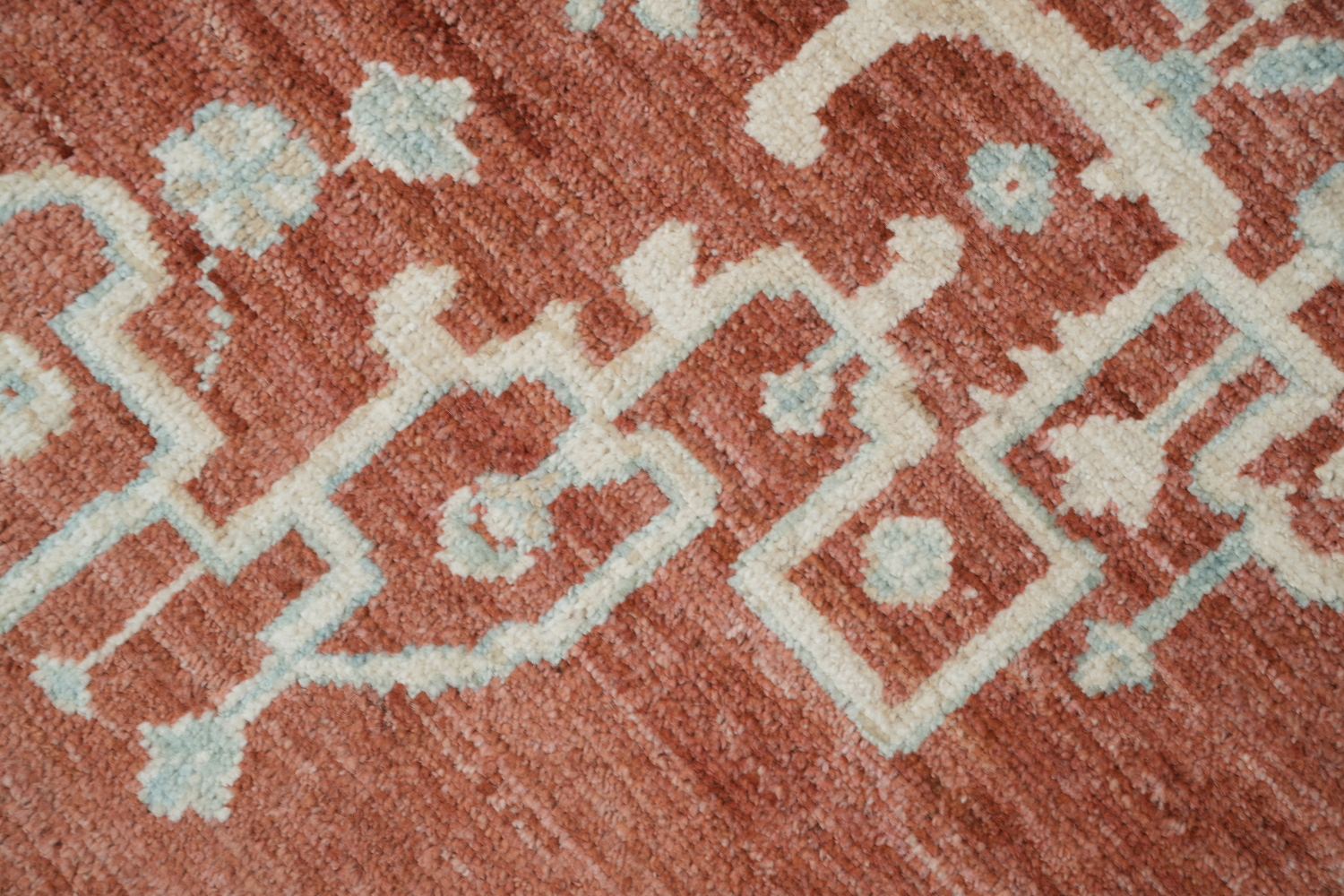 Vegetable Dye Oushak Oriental Area Rug 9x12