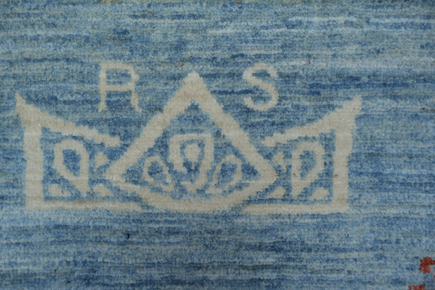 Vegetable Dye Art Deco Oriental Area Rug 9x12