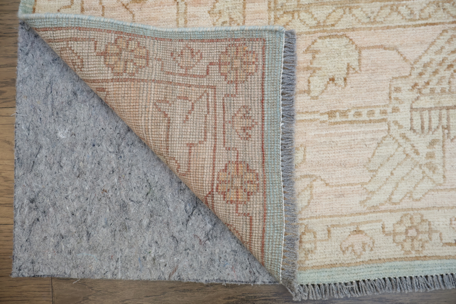 Vegetable Dye Oushak Oriental Wool Rug 9x12