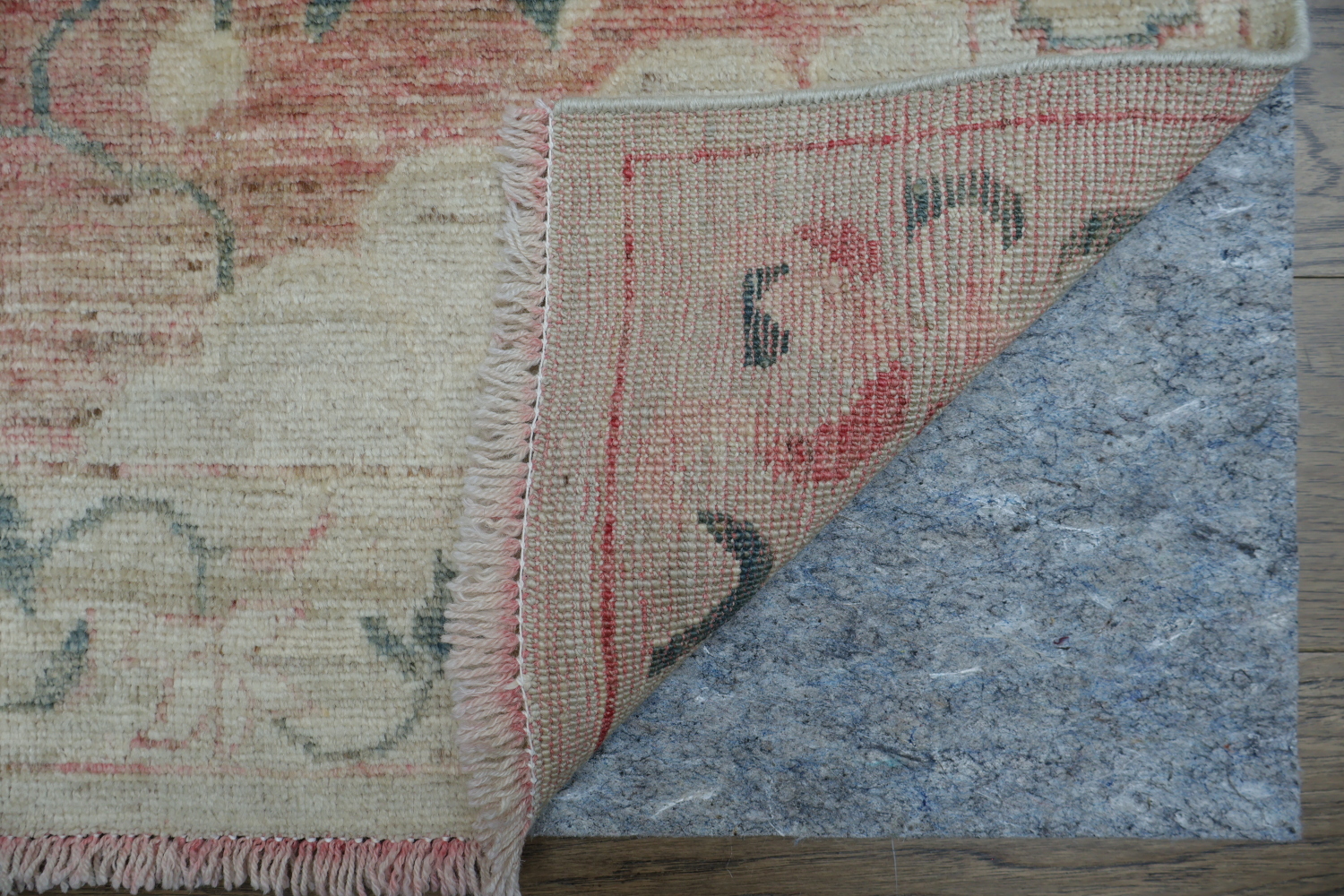 Vegetable Dye Oushak Oriental Area Rug 4x5