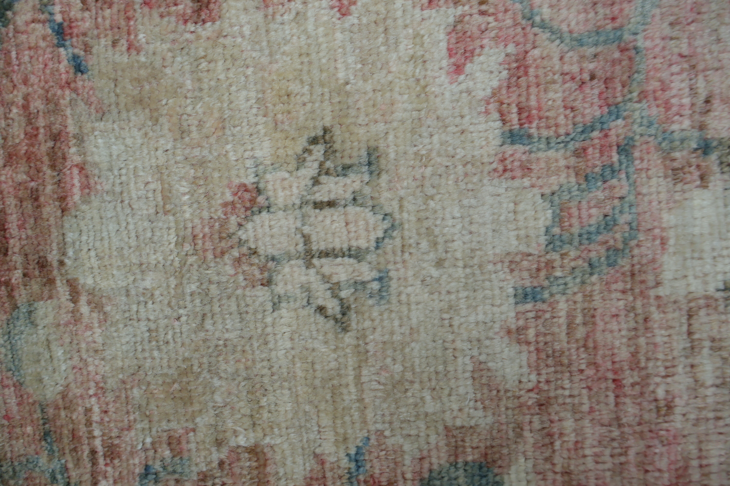 Vegetable Dye Oushak Oriental Area Rug 4x5