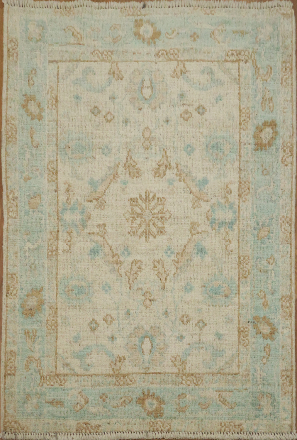 Handmade Oushak Turkish Area Rug 3x4