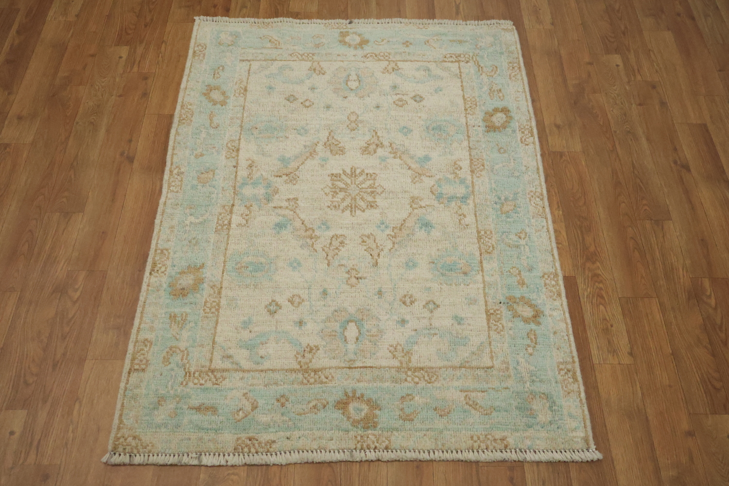 Handmade Oushak Turkish Area Rug 3x4