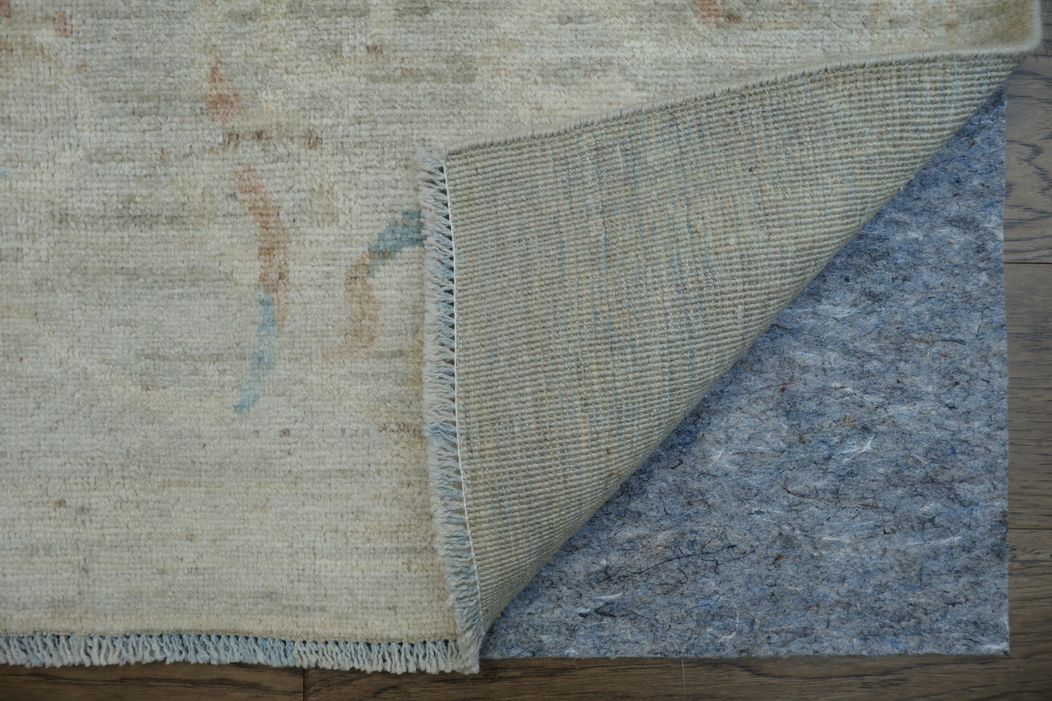 Vegetable Dye Oushak Turkish Area Rug 4x5