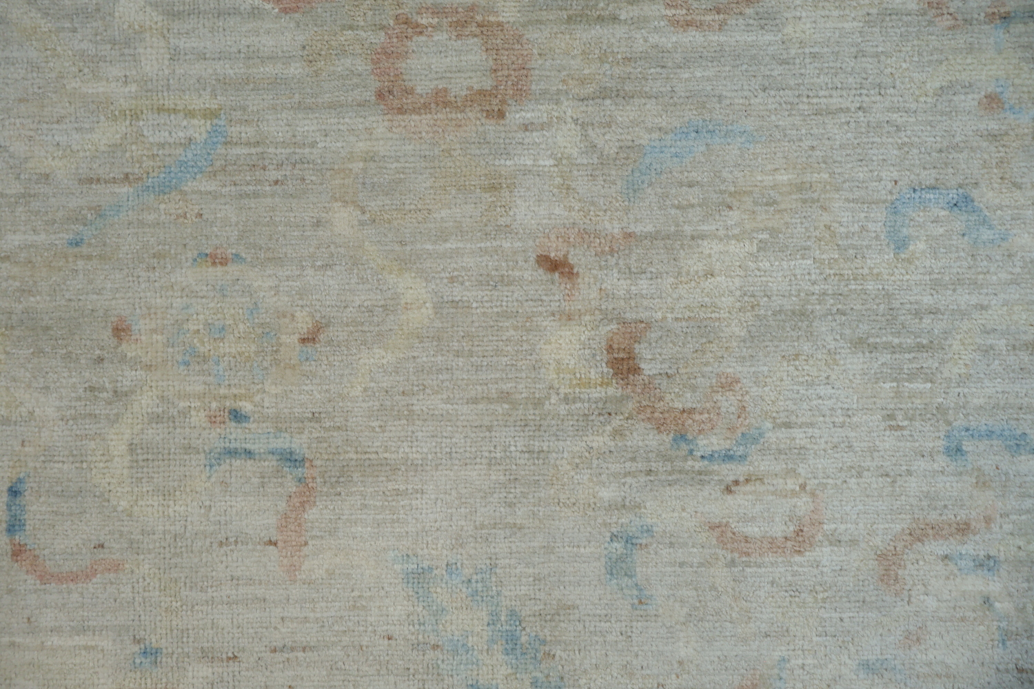 Vegetable Dye Oushak Turkish Area Rug 4x5