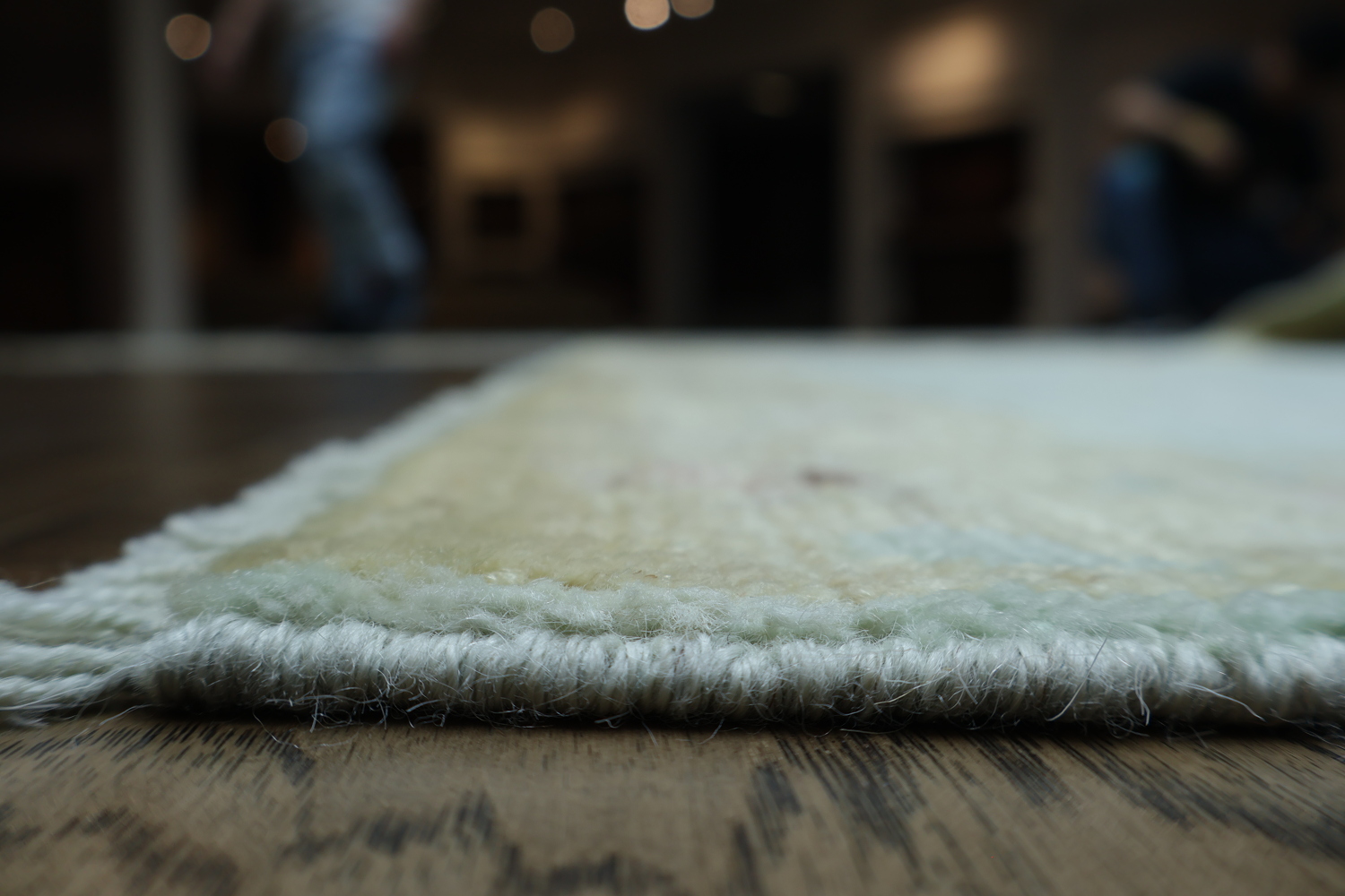 Vegetable Dye Oushak Turkish Area Rug 4x5