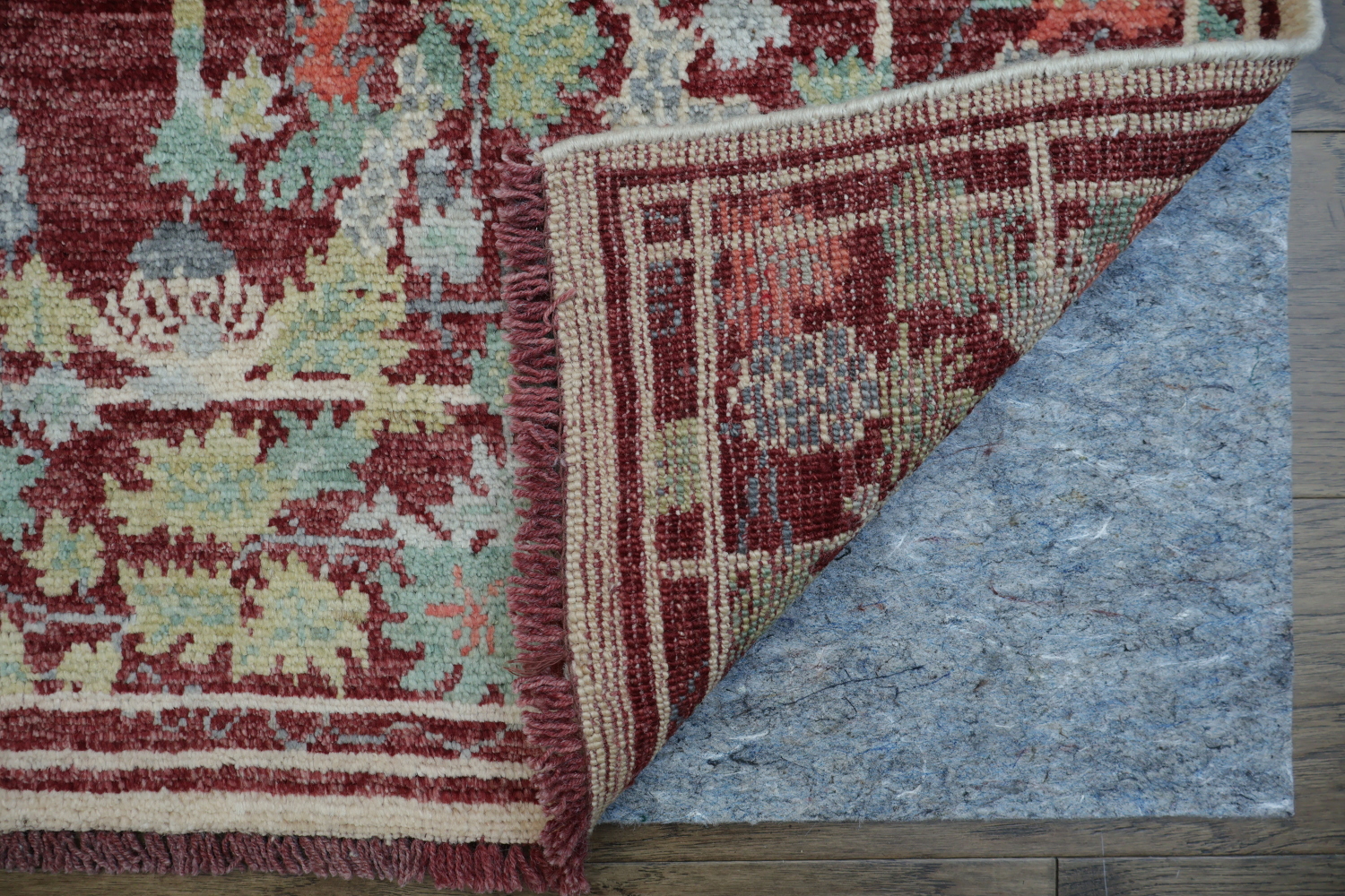 Vegetable Dye Art Deco Oriental Area Rug 4x5