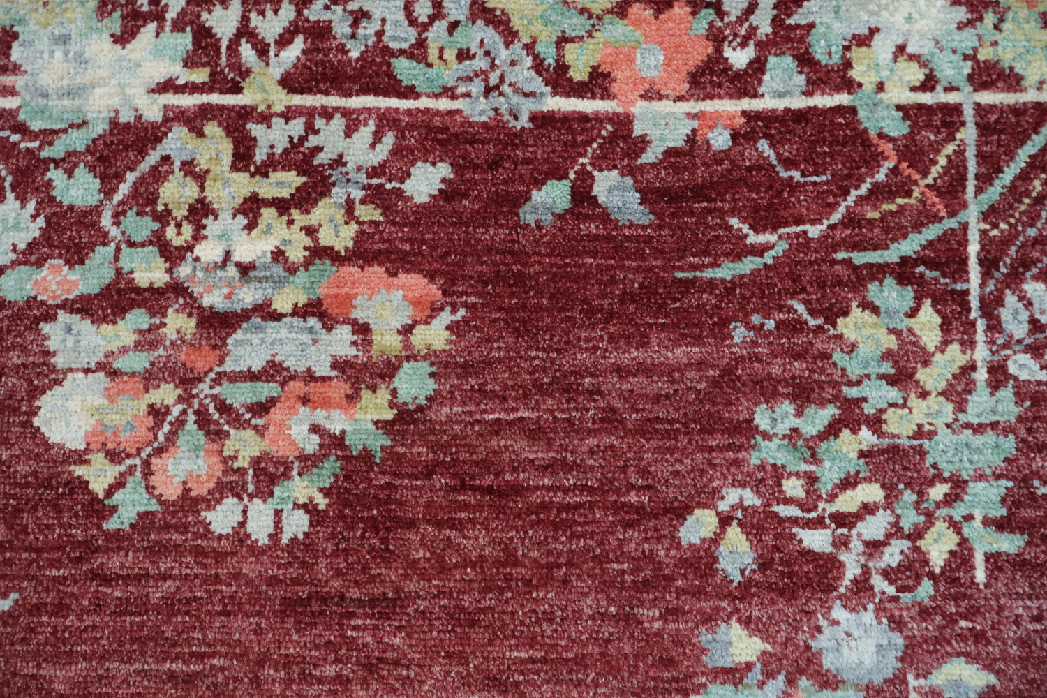 Vegetable Dye Art Deco Oriental Area Rug 4x5