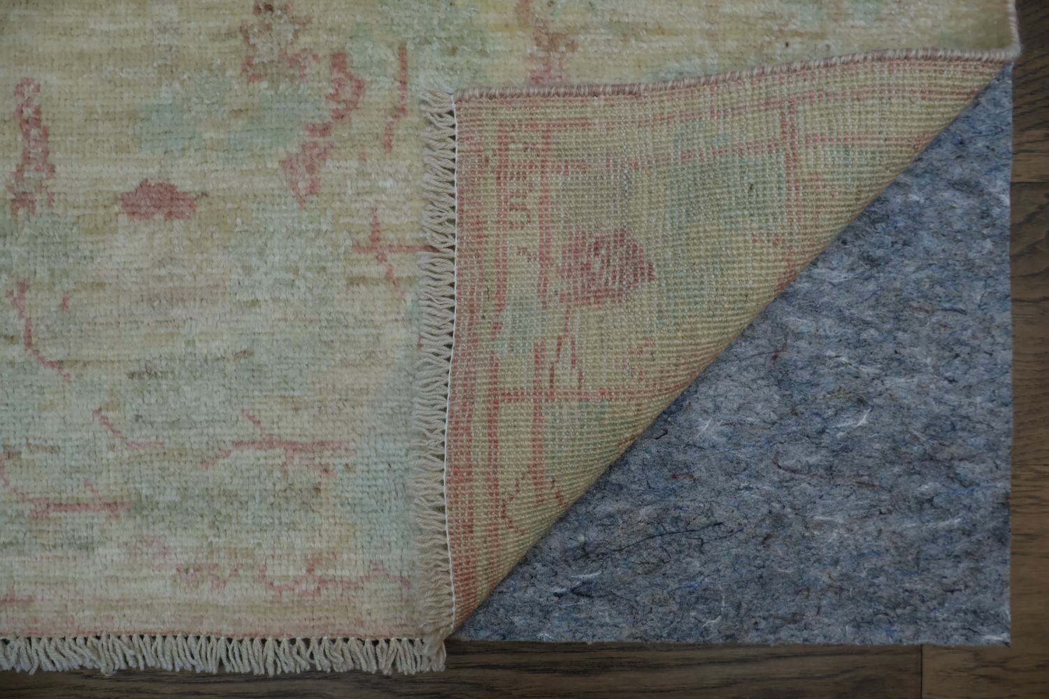 Vegetable Dye Oushak Oriental Area Rug 4x5