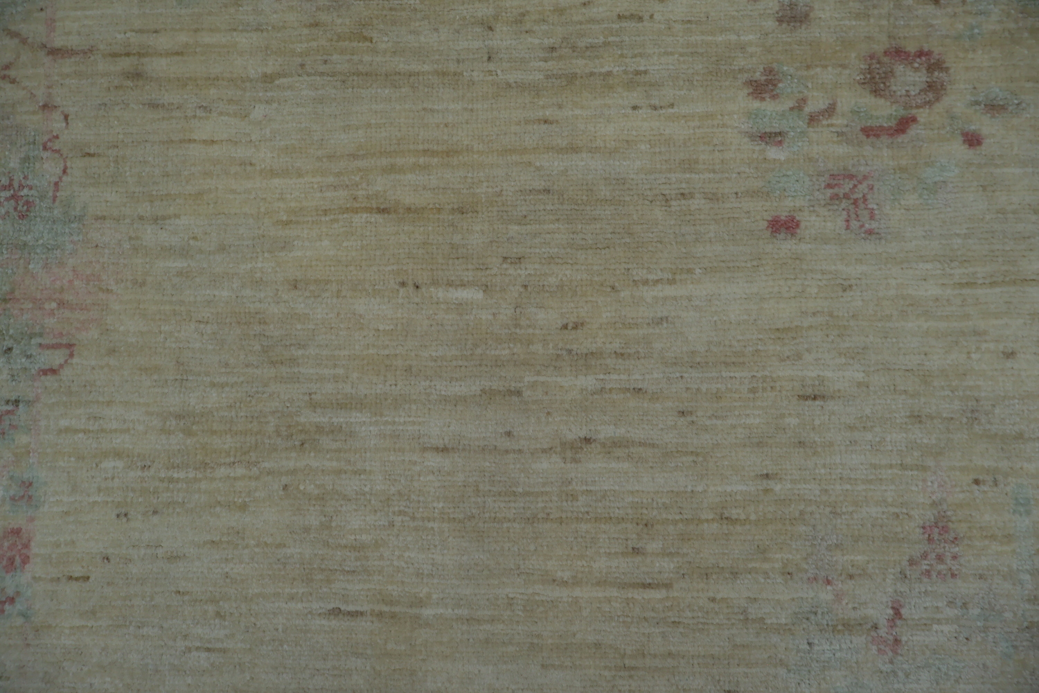 Vegetable Dye Oushak Oriental Area Rug 4x5