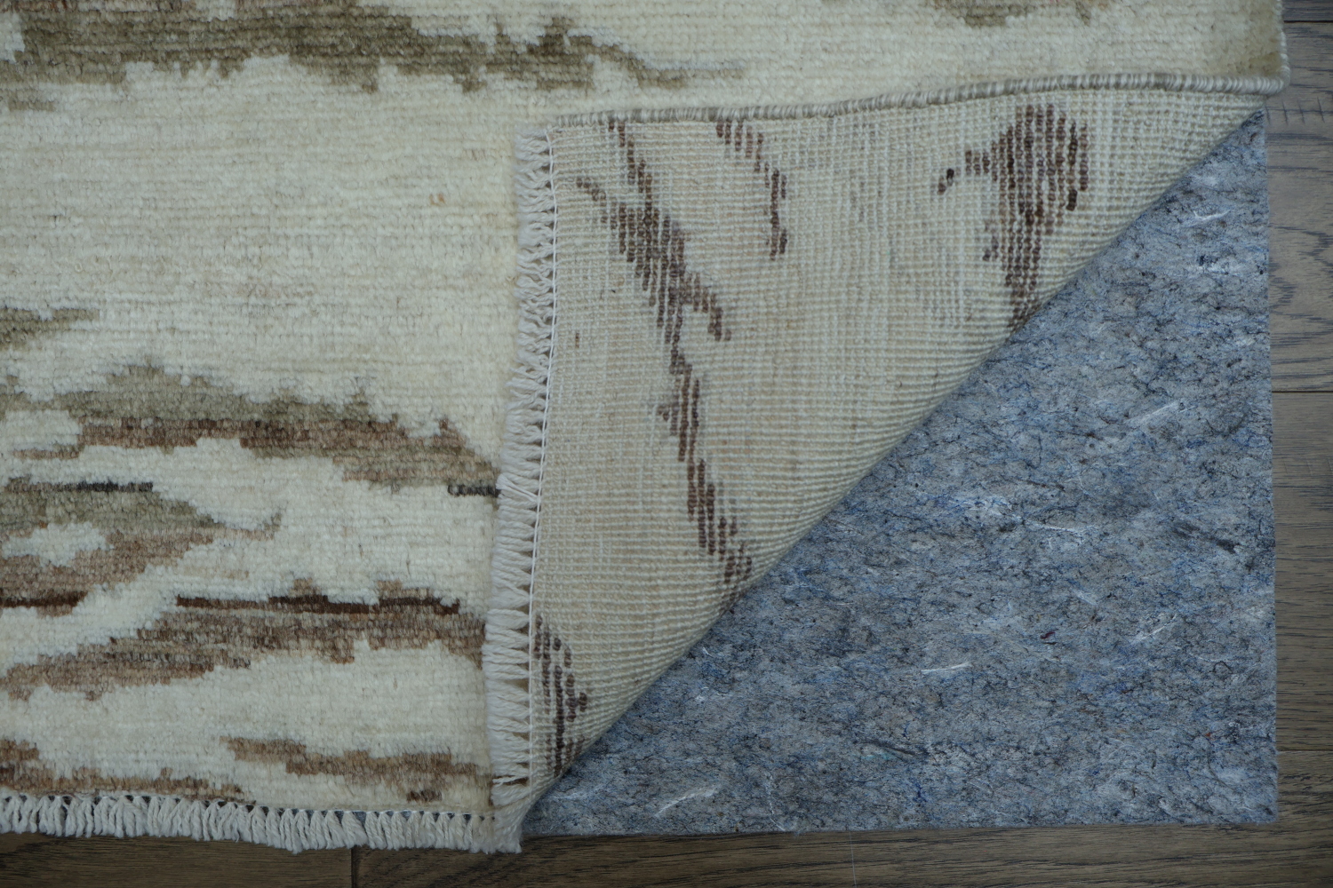 Vegetable Dye Abstract Oriental Area Rug 4x5