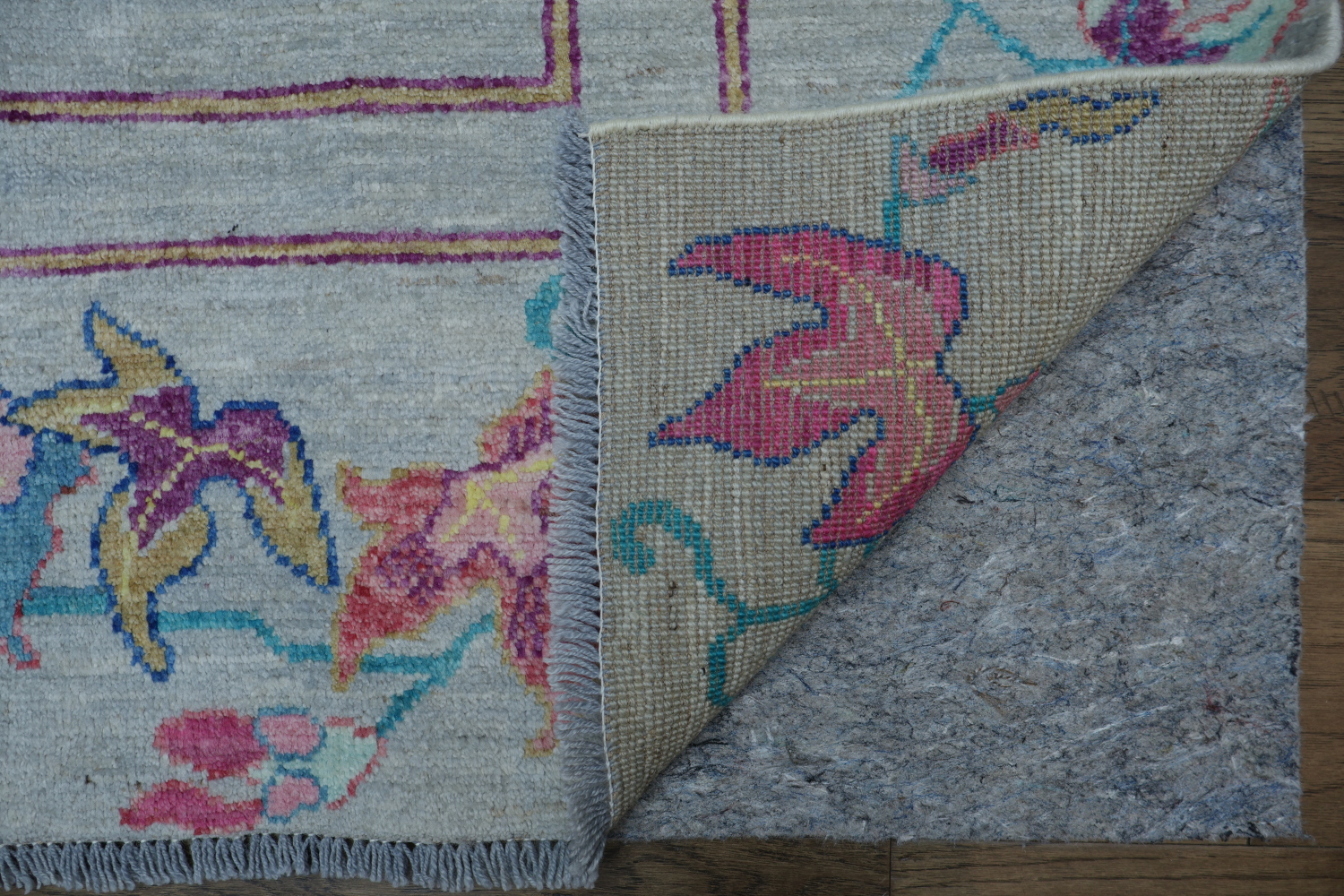 Vegetable Dye Art Deco Oriental Area Rug 9x12