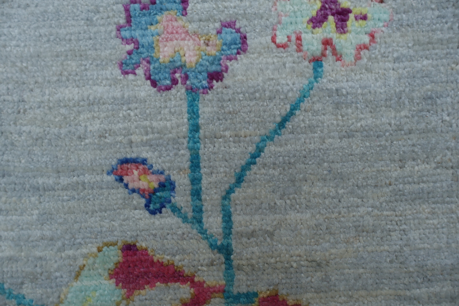 Vegetable Dye Art Deco Oriental Area Rug 9x12