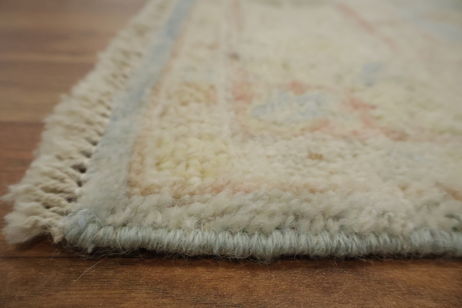 Vegetable Dye Oushak Turkish Rug 3x4