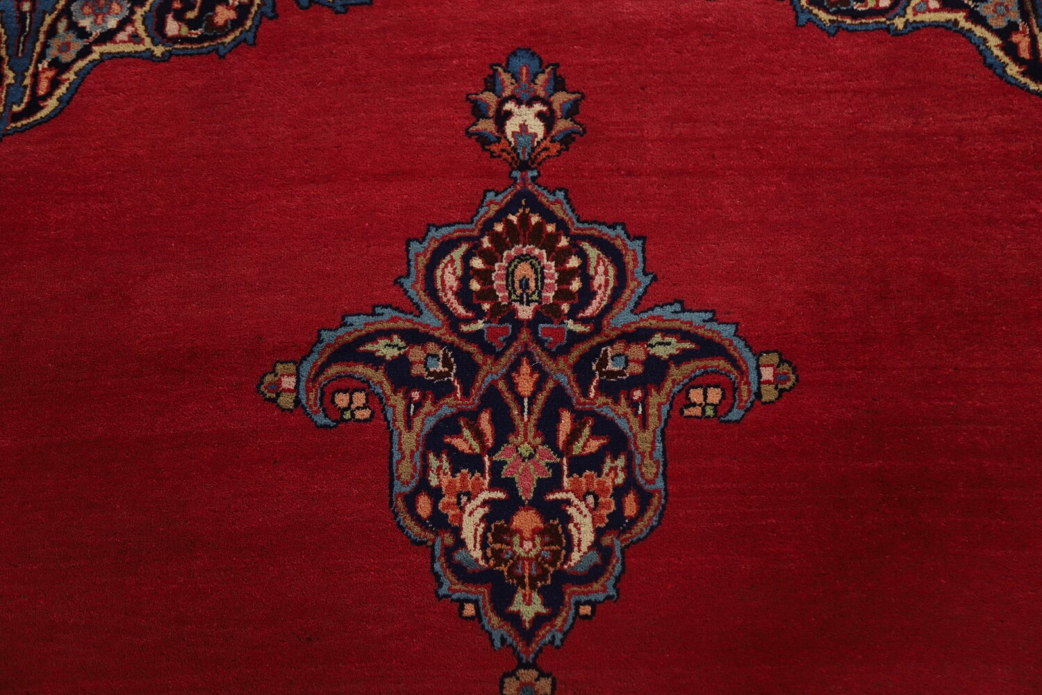 Antique Vegetable Dye Mahal Persian Large Rug 12x18