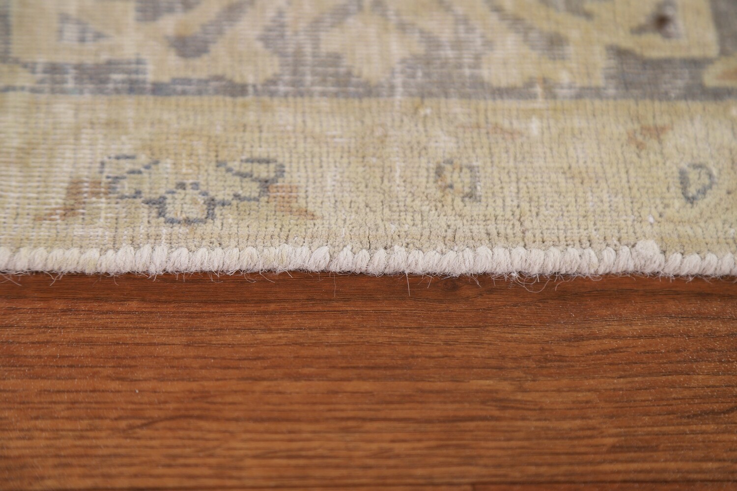 Antique Distressed Kerman Persian Area Rug 6x8