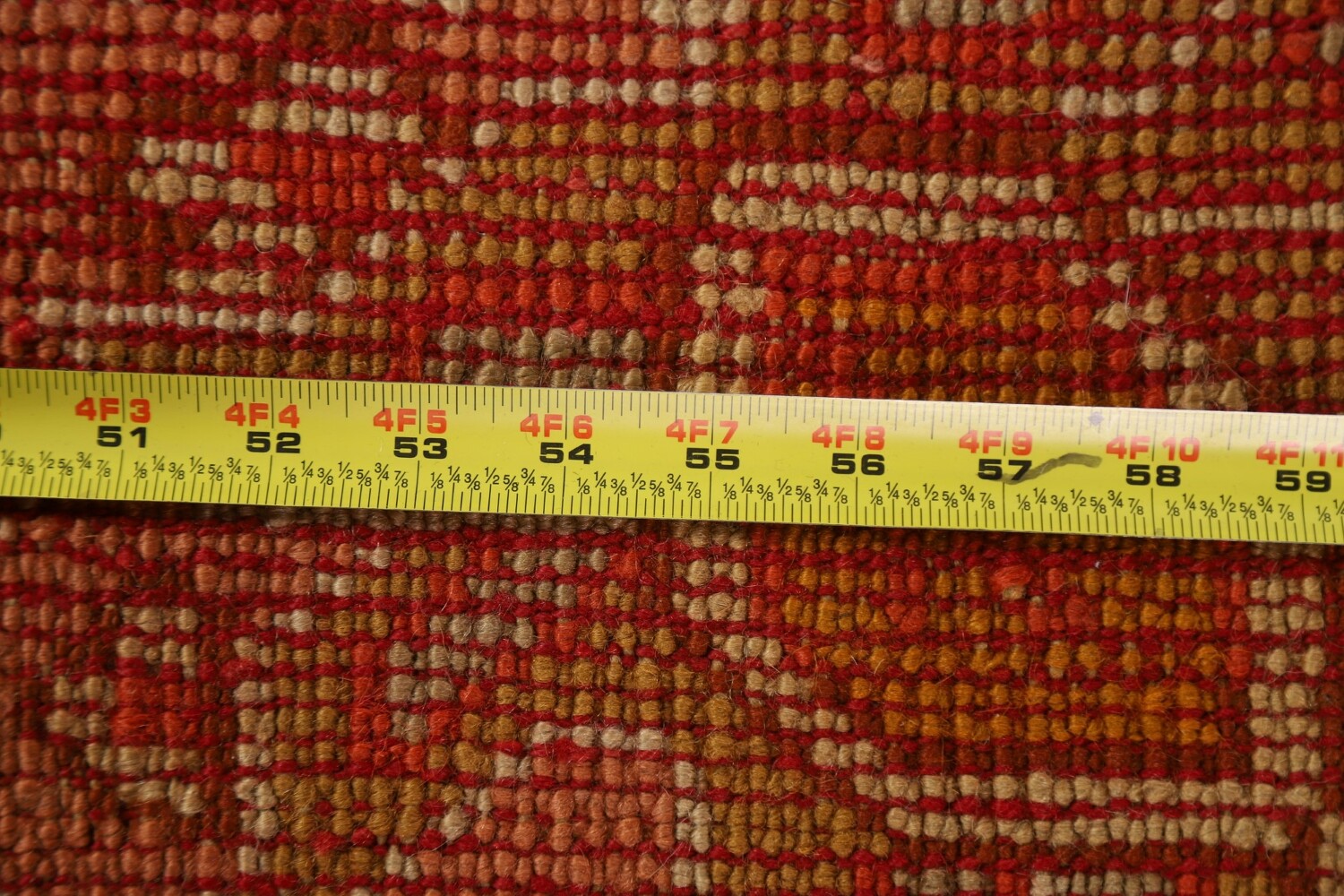 Pre-1900 Antique Vegetable Dye Oushak Turkish Rug 10x17