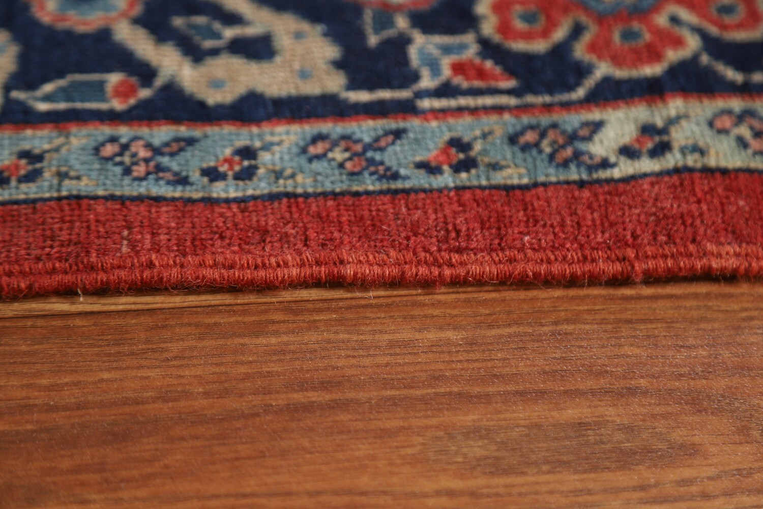Pre-1900 Antique Vegetable Dye Tabriz Haj Jalili Persian Rug 13x20