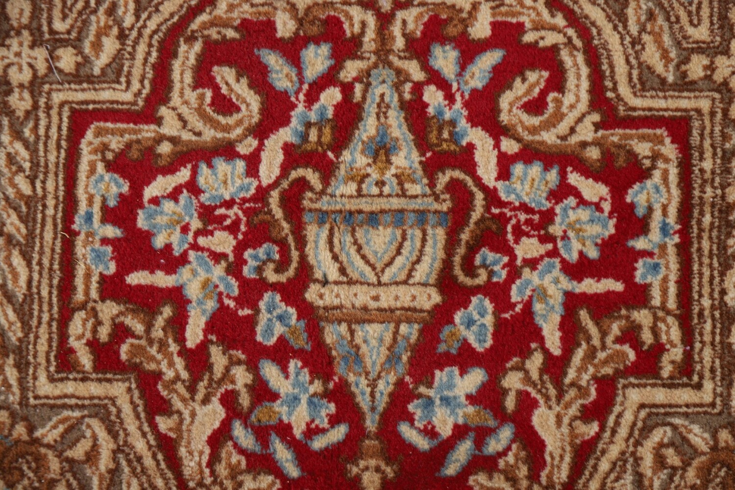 Palace Size Antique Kerman Persian Rug 13x16