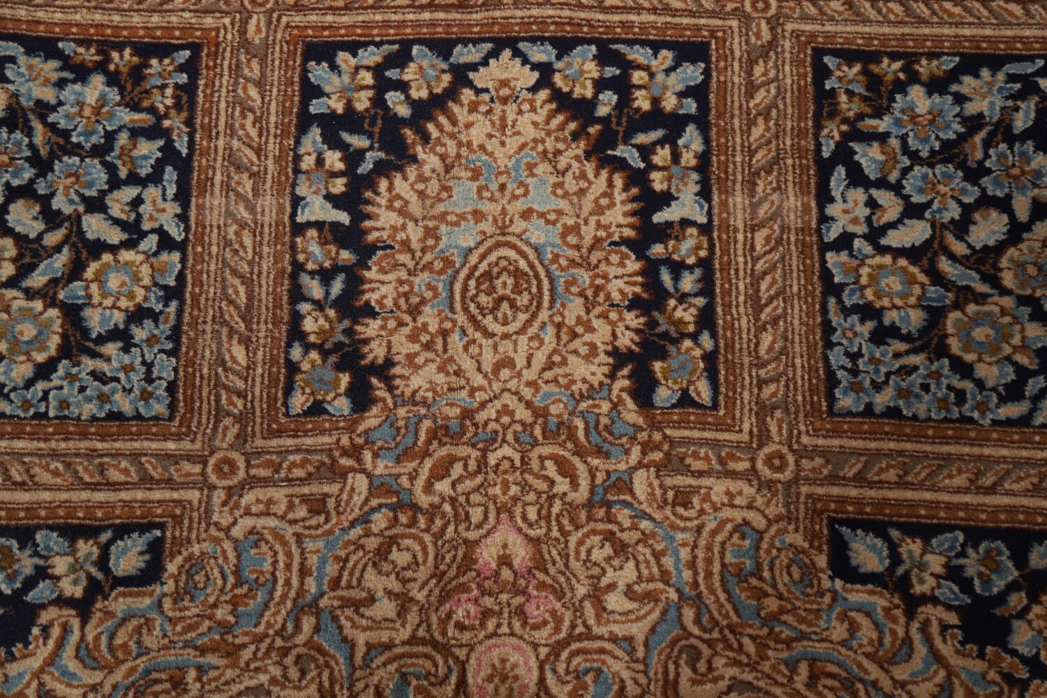 Palace Size Antique Kerman Persian Rug 13x16