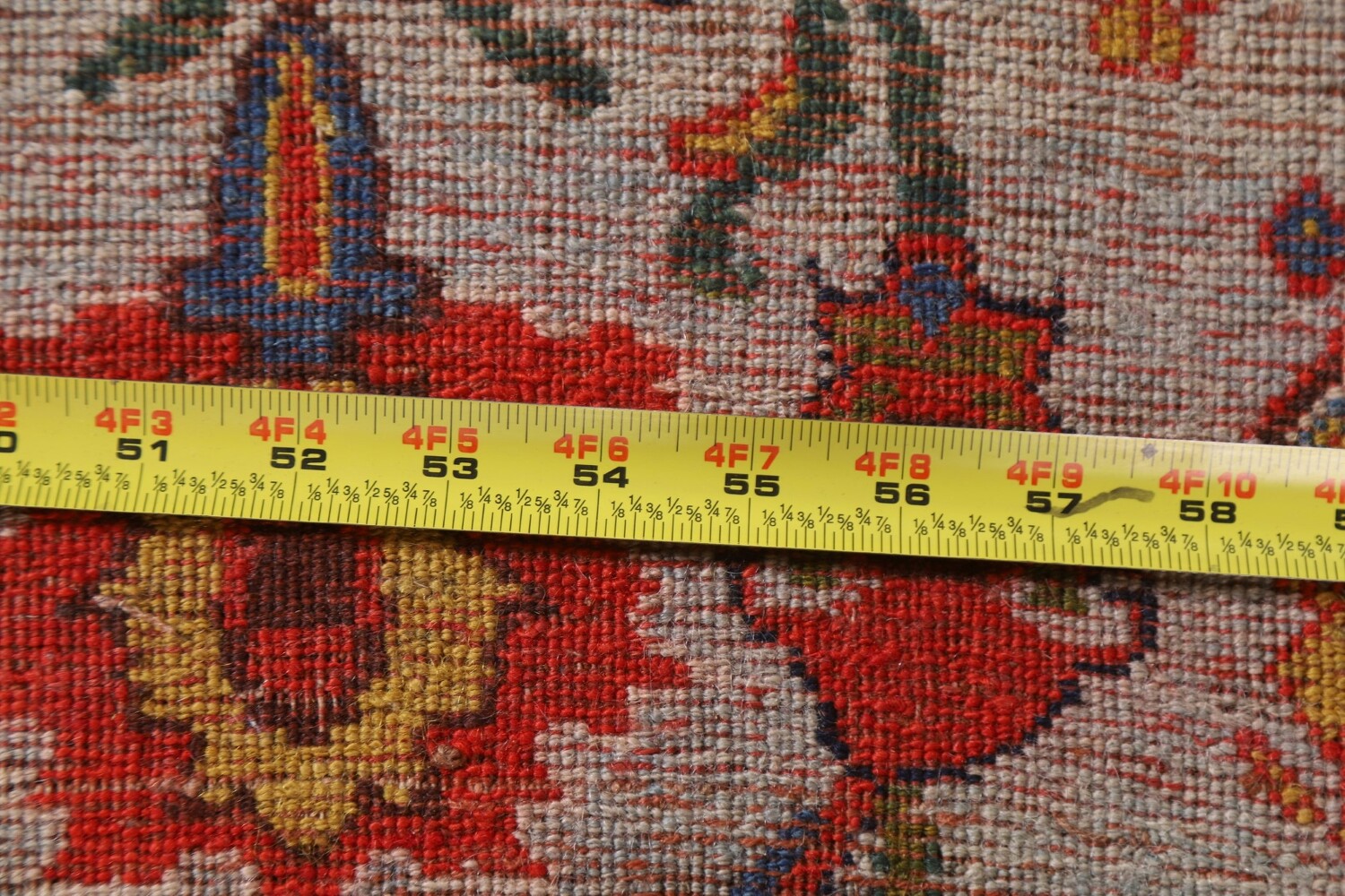 Pre-1900 Antique Vegetable Dye Bidjar Halvaei Persian Rug 12x19