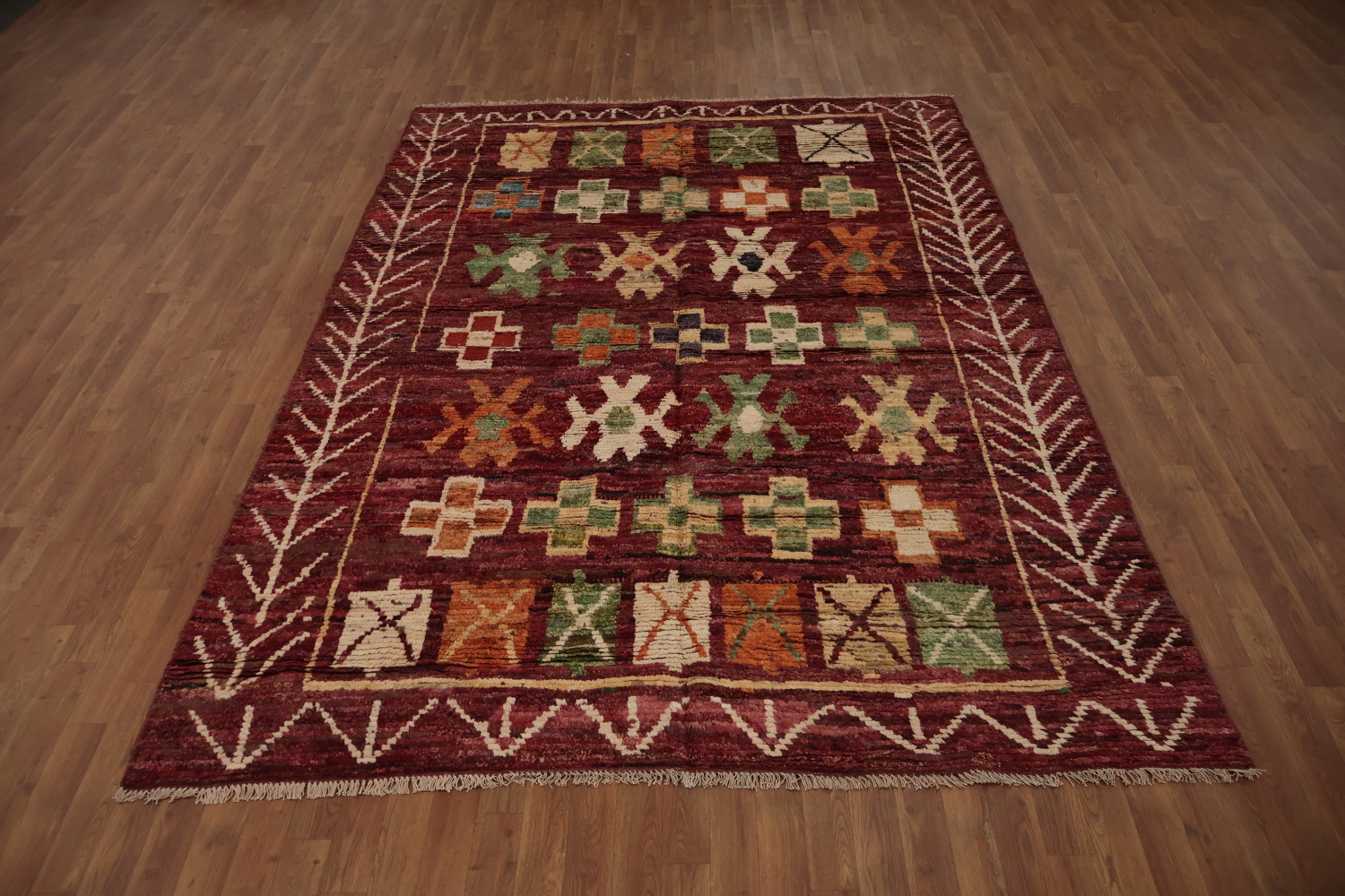 Geometric Moroccan Area Rug 7x10