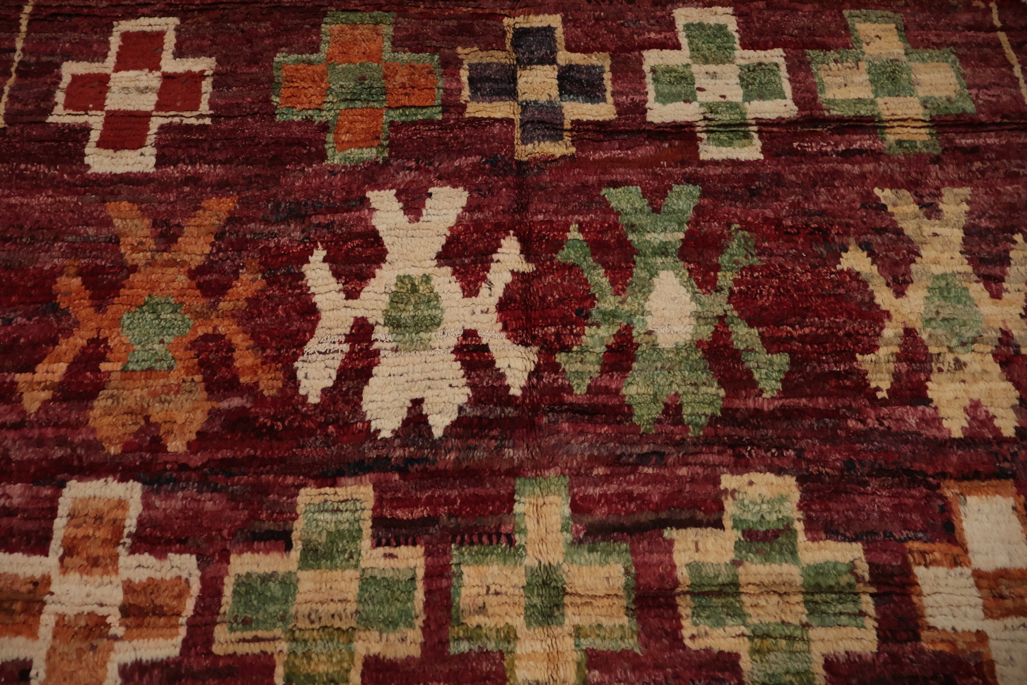 Geometric Moroccan Area Rug 7x10