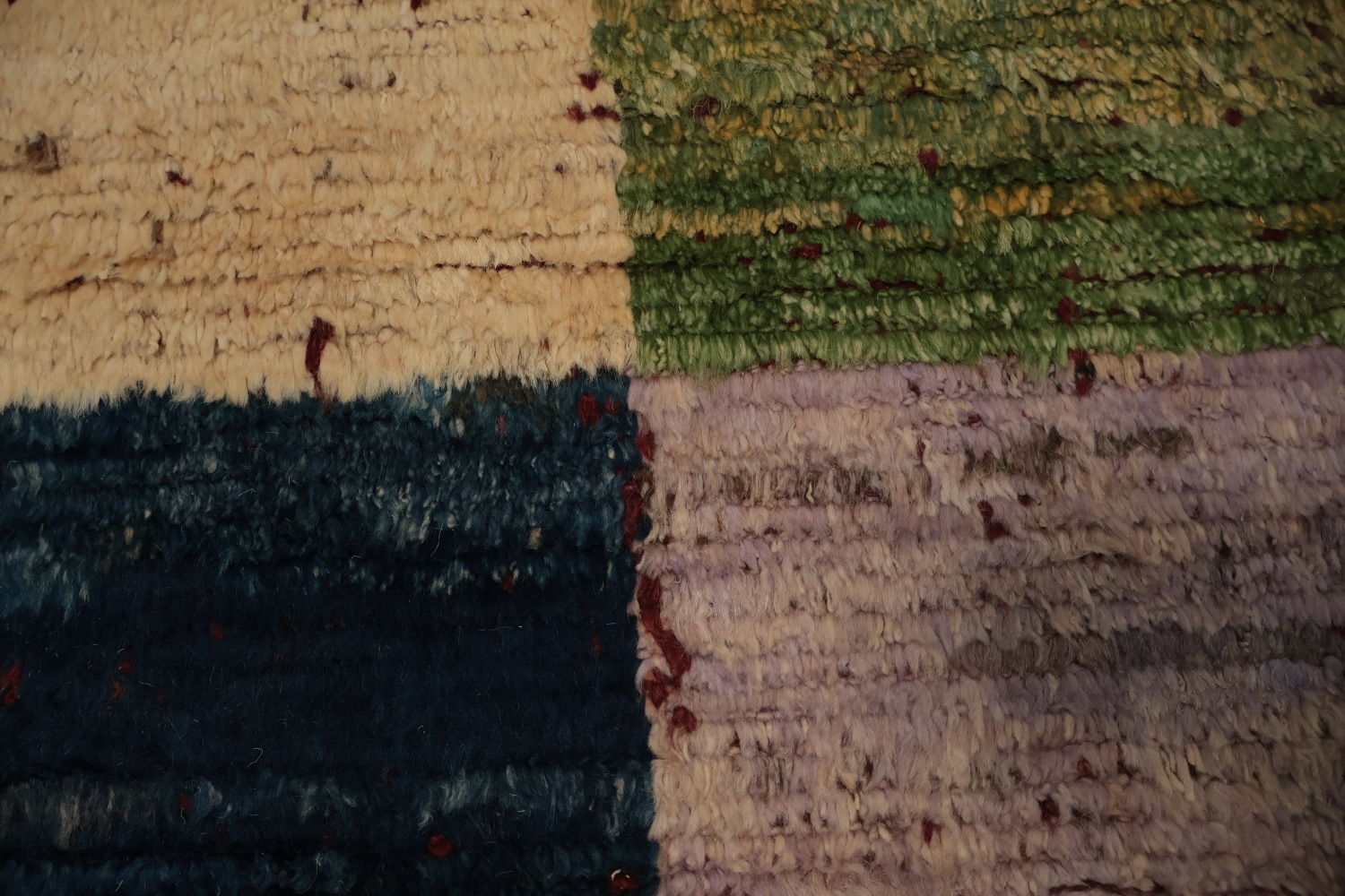 Artistic Moroccan Area Rug 7x10 with Dynamic Colors and Distinct Pattern