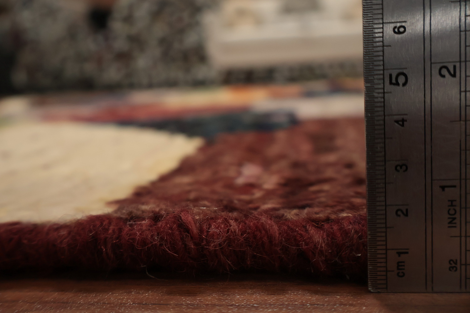 Artistic Moroccan Area Rug 7x10 with Dynamic Colors and Distinct Pattern