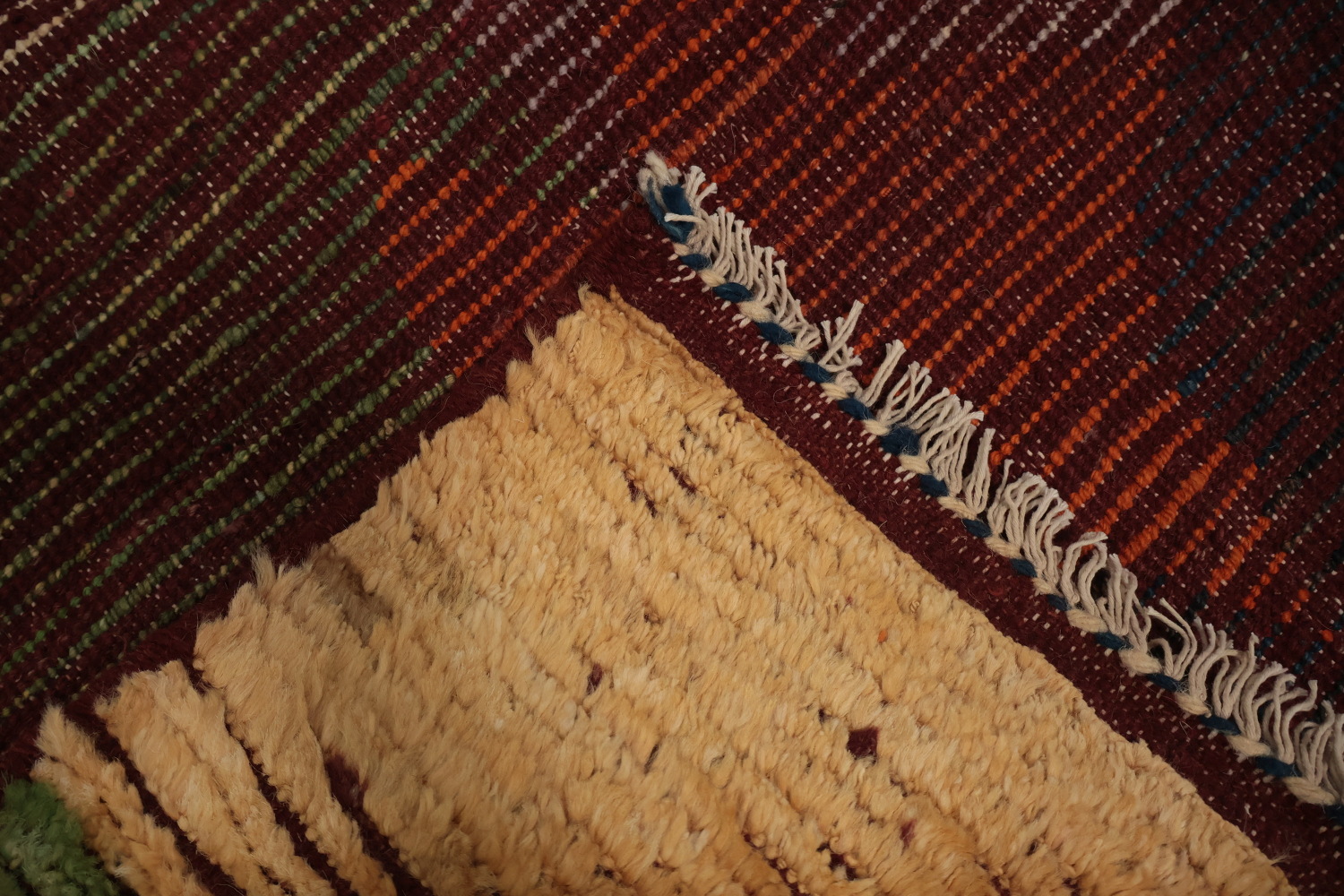 Artistic Moroccan Area Rug 7x10 with Dynamic Colors and Distinct Pattern