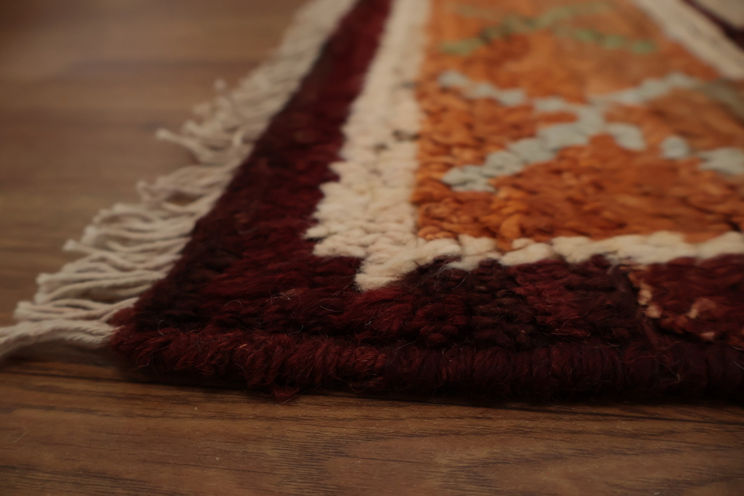 Elegant Moroccan Area Rug 7x10 with Geometric Bohemian Patterns
