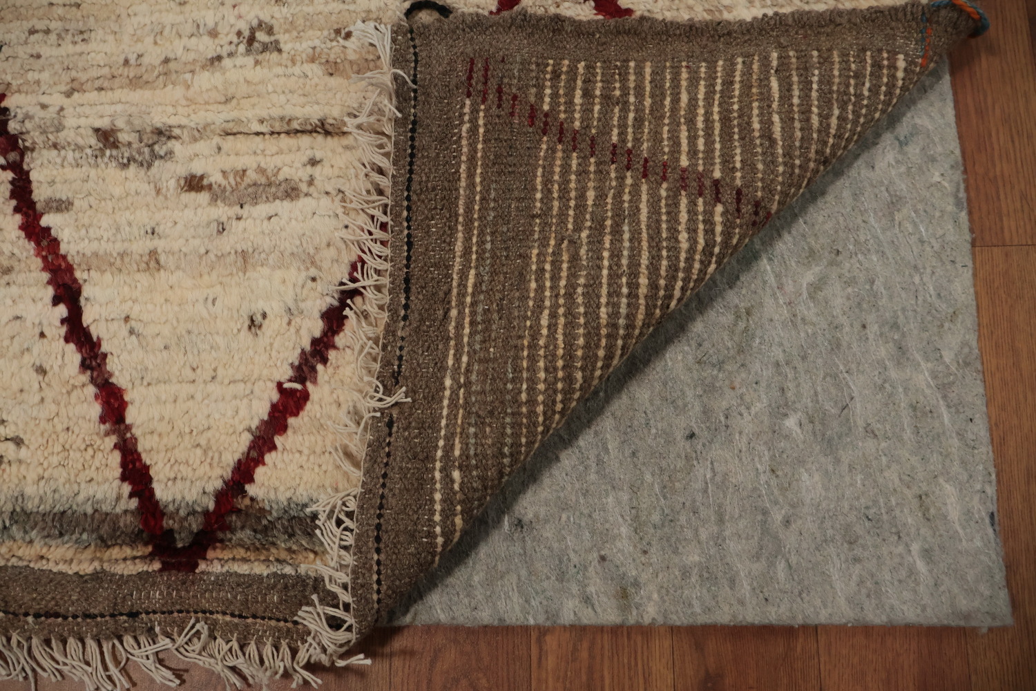 Versatile Moroccan Area Rug 9x12 with Intricate Geometric Motifs