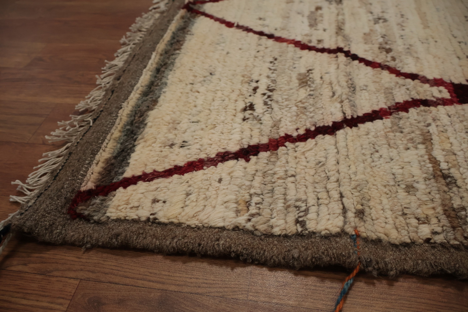 Versatile Moroccan Area Rug 9x12 with Intricate Geometric Motifs