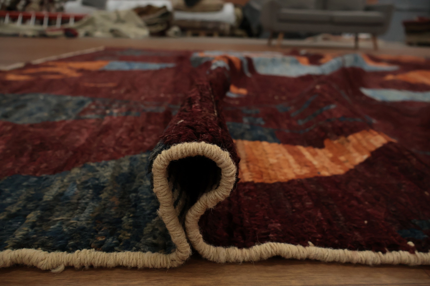 Trendy Abstract Moroccan Area Rug 10x13 for Stylish Home Decor