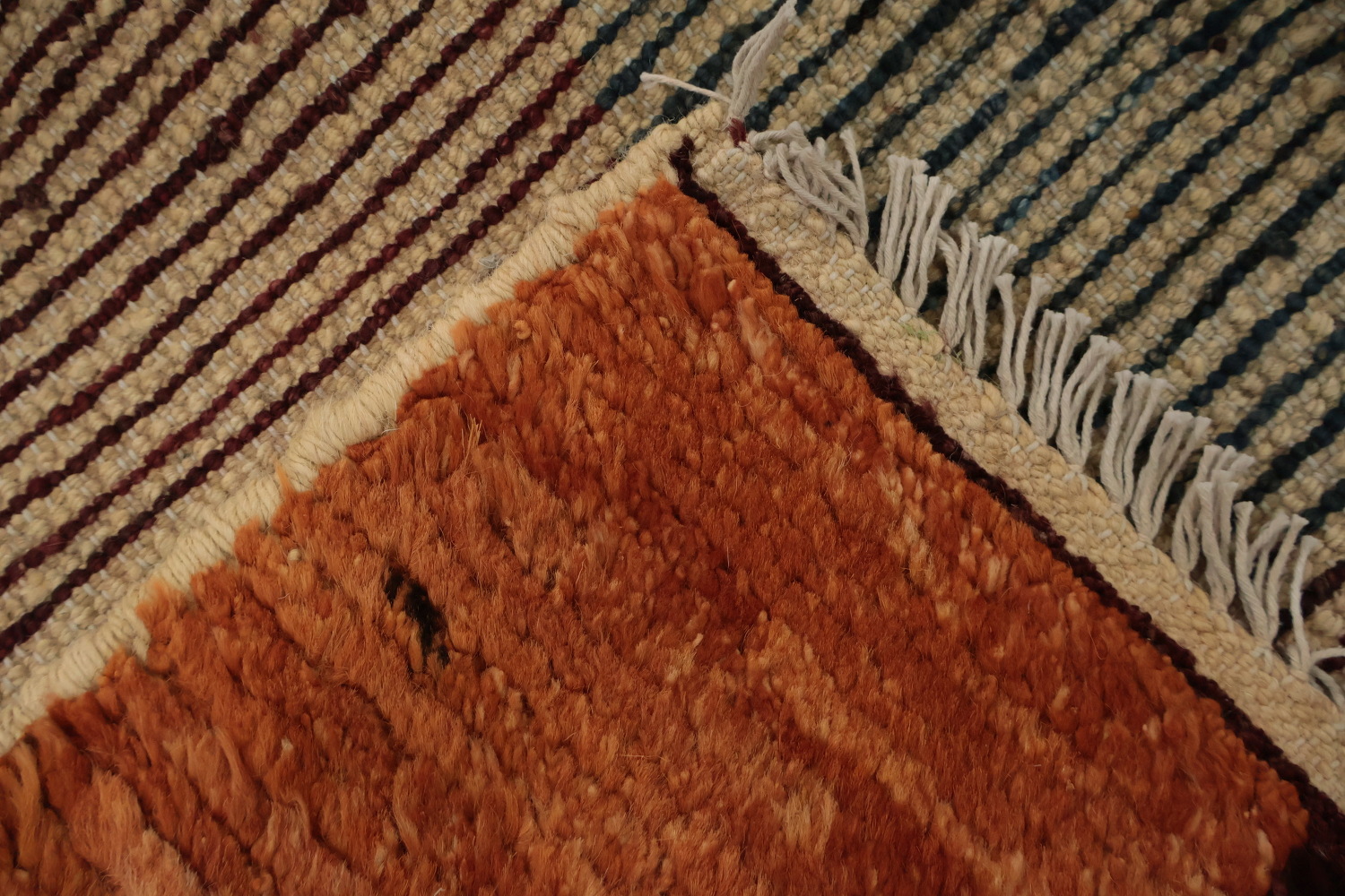 Trendy Abstract Moroccan Area Rug 10x13 for Stylish Home Decor