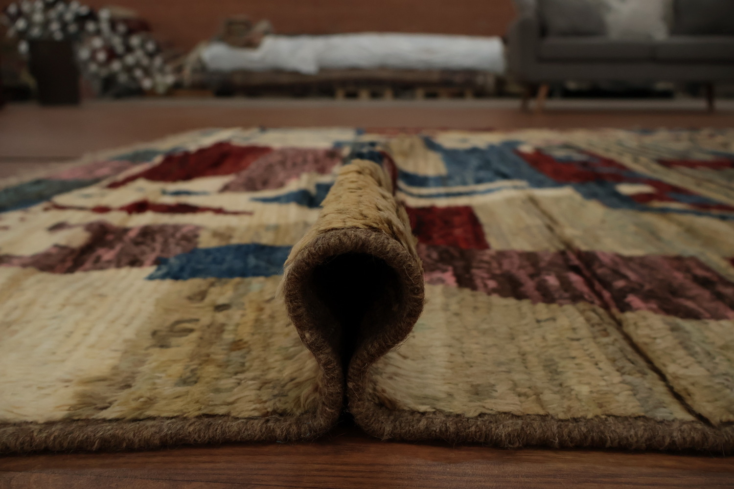Dynamic Moroccan Area Rug 7x10 for Modern Interior Aesthetics