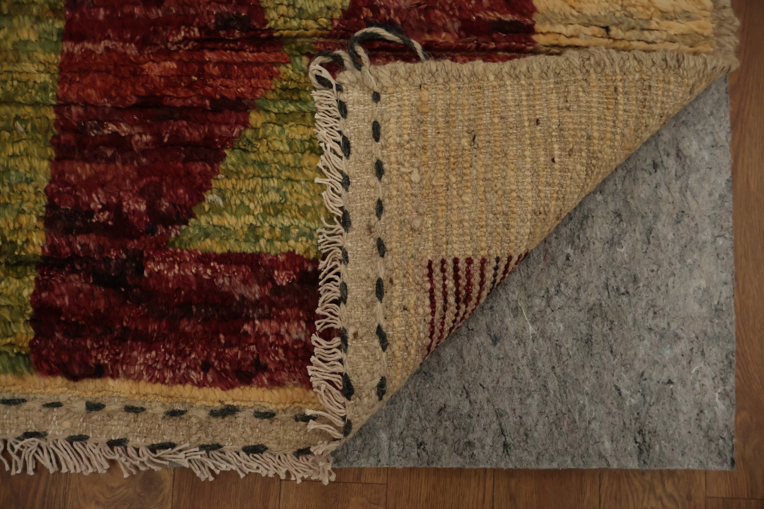 Vibrant Geometric Handmade Moroccan Large Area Rug 10x13